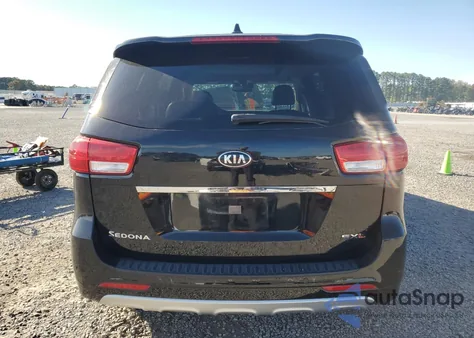 2015 Kia Sedona Sxl из США, поврежденный, VIN KNDME5C11F6051615